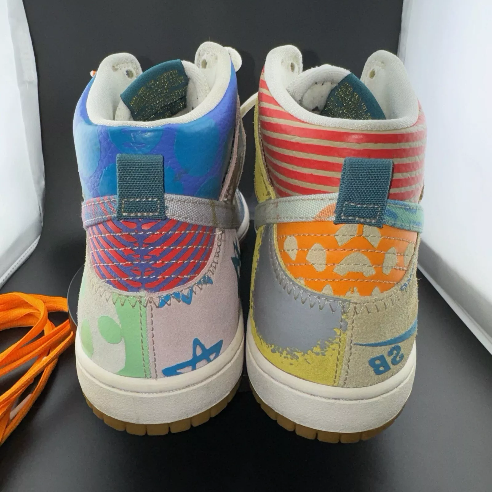 Nike SB Dunk High Thomas Campbell What the Dunk 918321-381