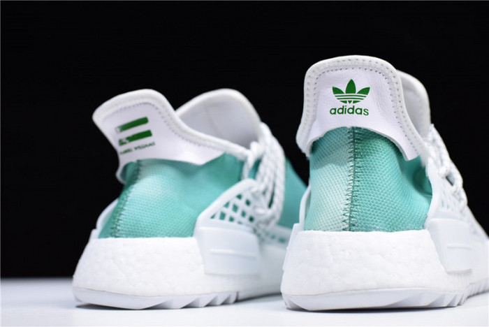 pharrell x  nmd hu holi nmd mc "youth" green/white f99760