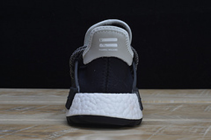 pharrell x  nmd hu tri-color black running shoes 114970010