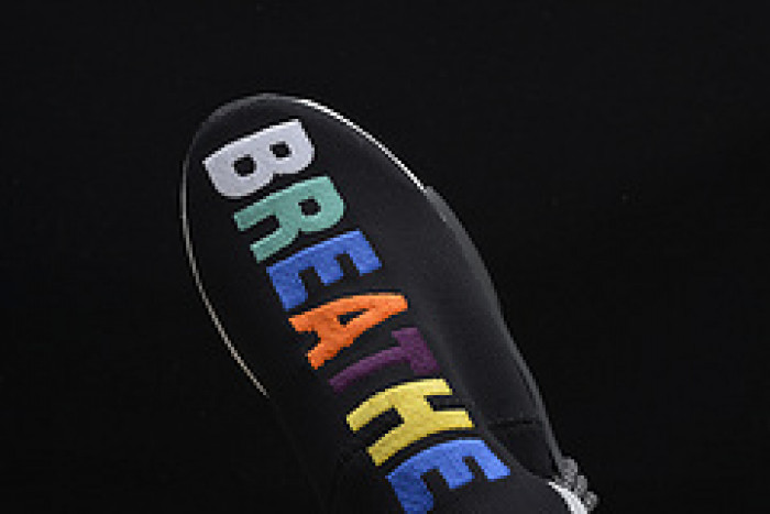 pharrell x  nmd hu tri-color black running shoes 114970010