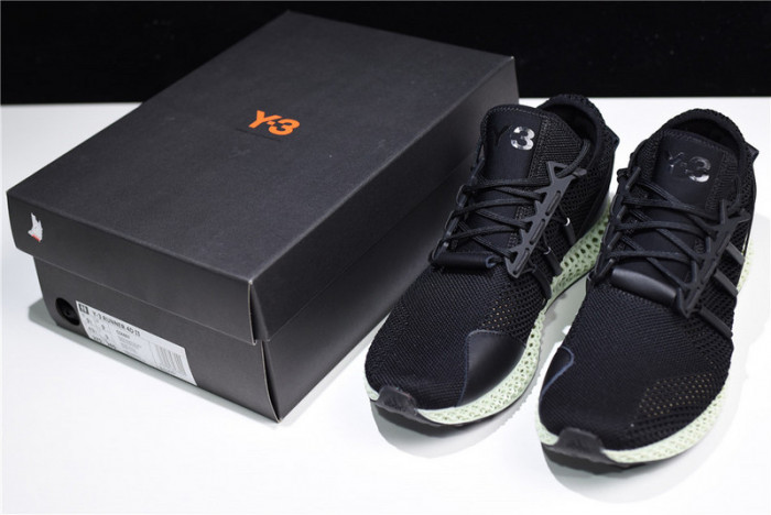  y-3 runner 4d black cg6607